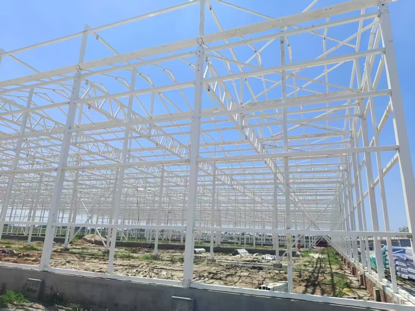 glass greenhouse